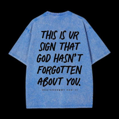 Not Forsaken Christian Tee
