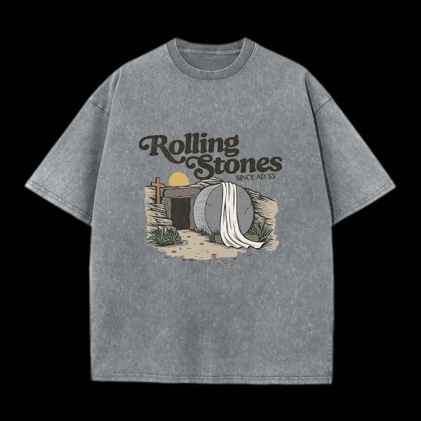 Rolling Stone Christian Washed T-Shirt