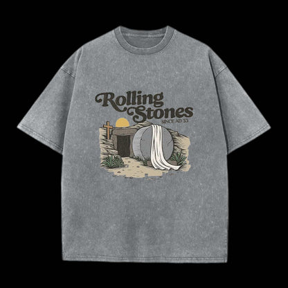 Rolling Stone Christian Washed T-Shirt