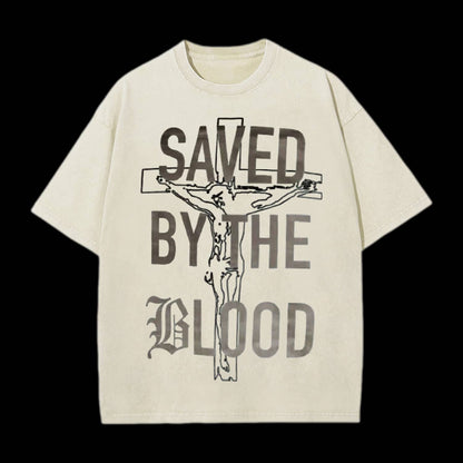 Saved By The Blood Tee