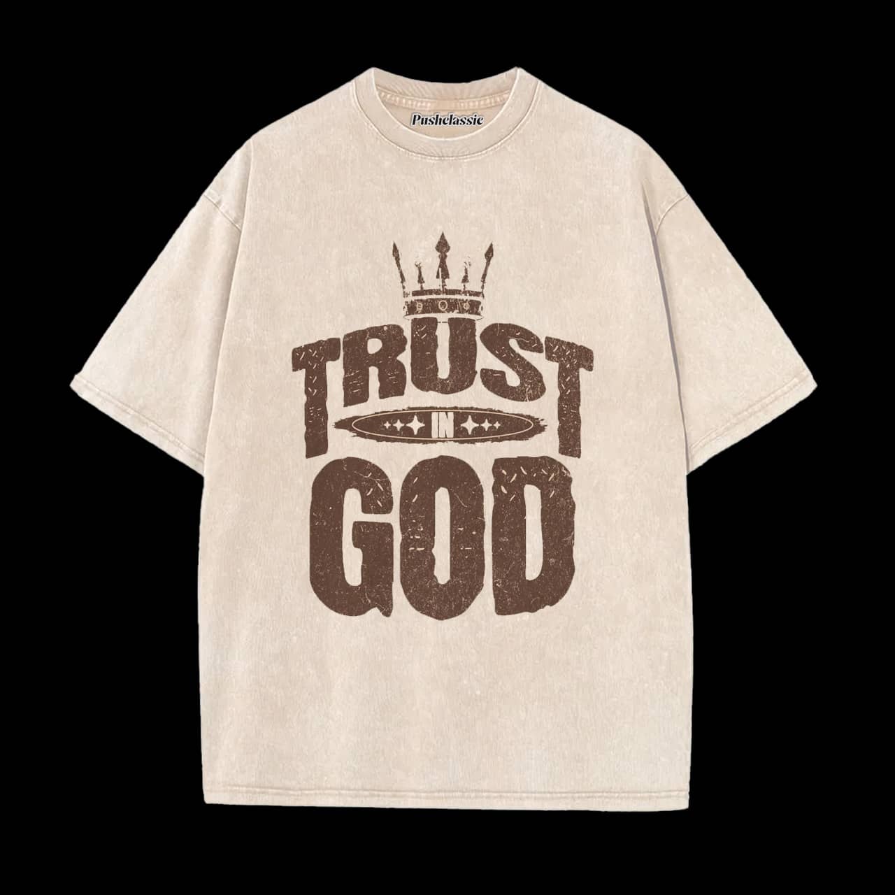 THE GOD CHRISTIAN WASHED T-SHIRT