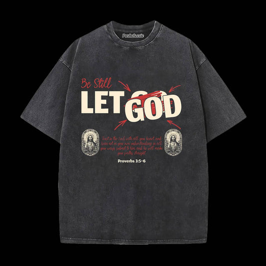 THE GOD CHRISTIAN WASHED T-SHIRT