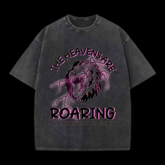 The Heavens Are Roaring Christian Tee