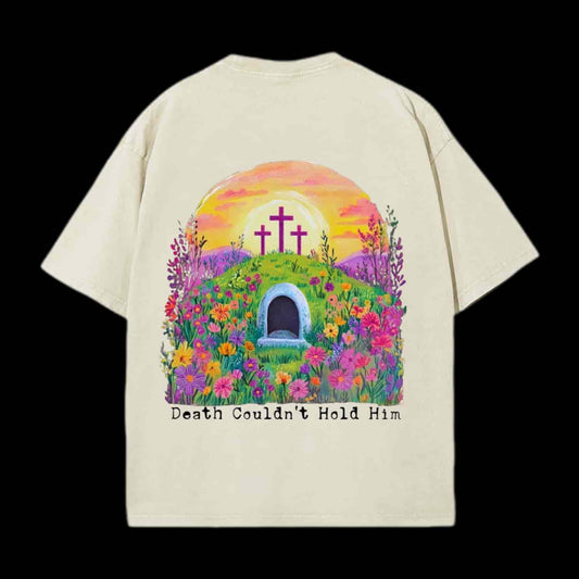 Death Couldn't Hold Him Christian Tee