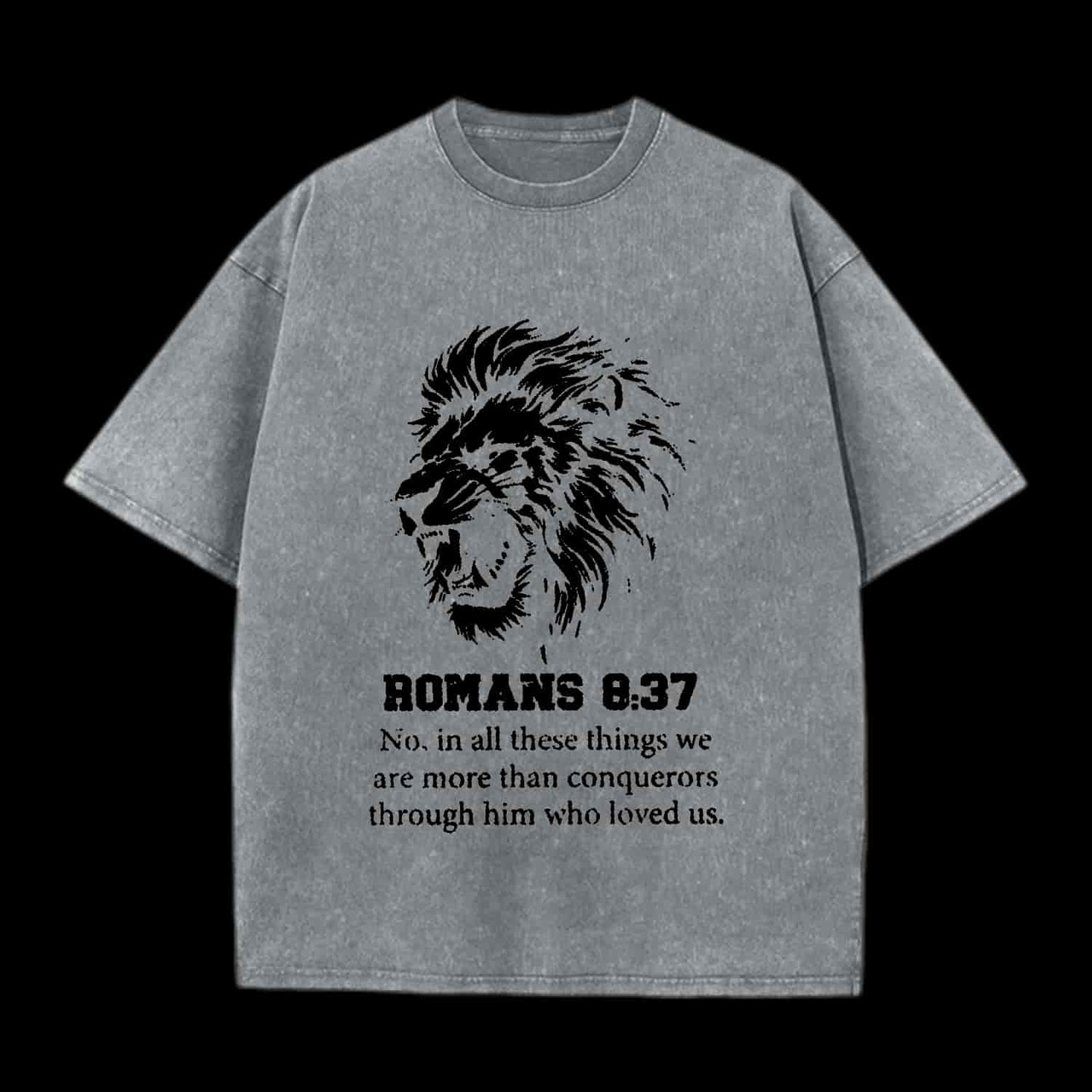 More Than Conquerors Lion Tee
