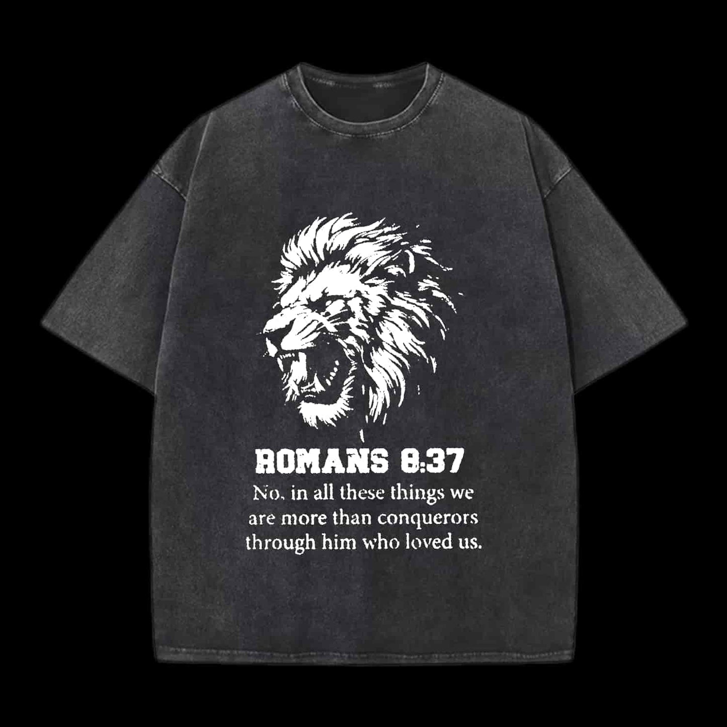 More Than Conquerors Lion Tee