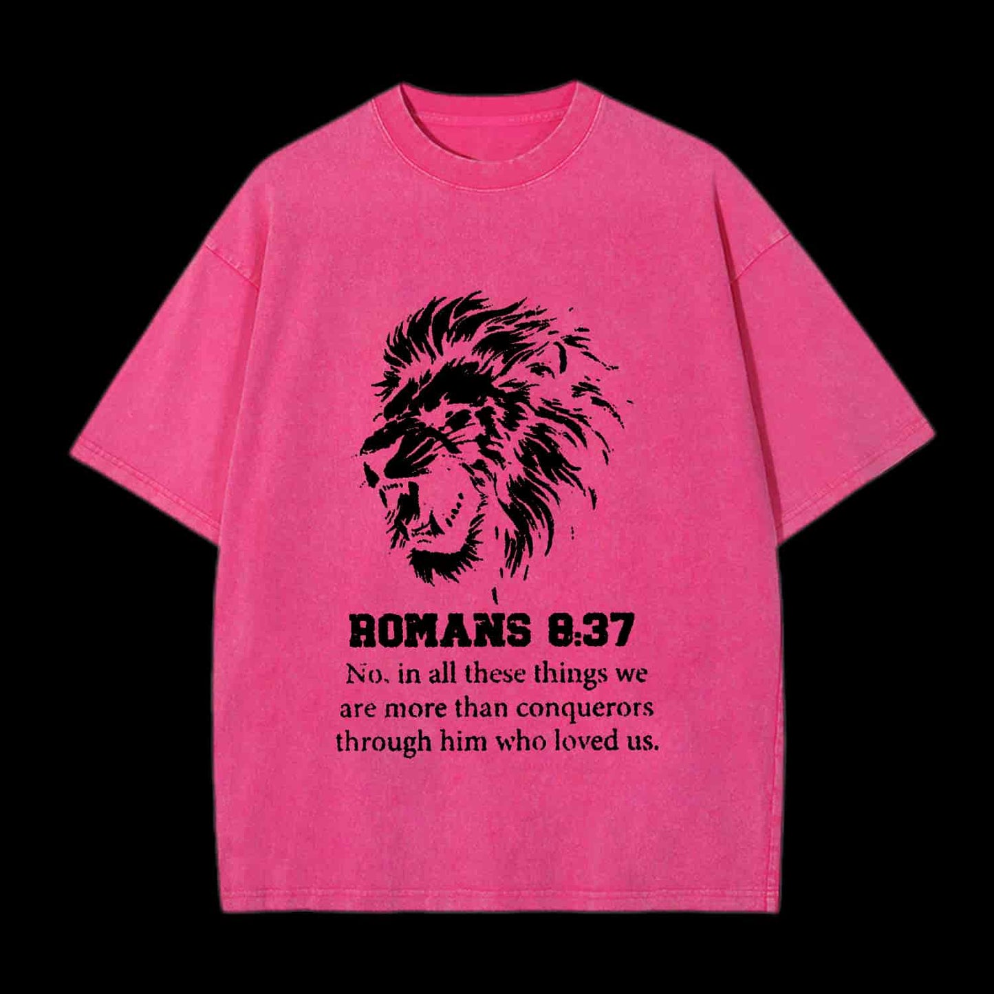 More Than Conquerors Lion Tee