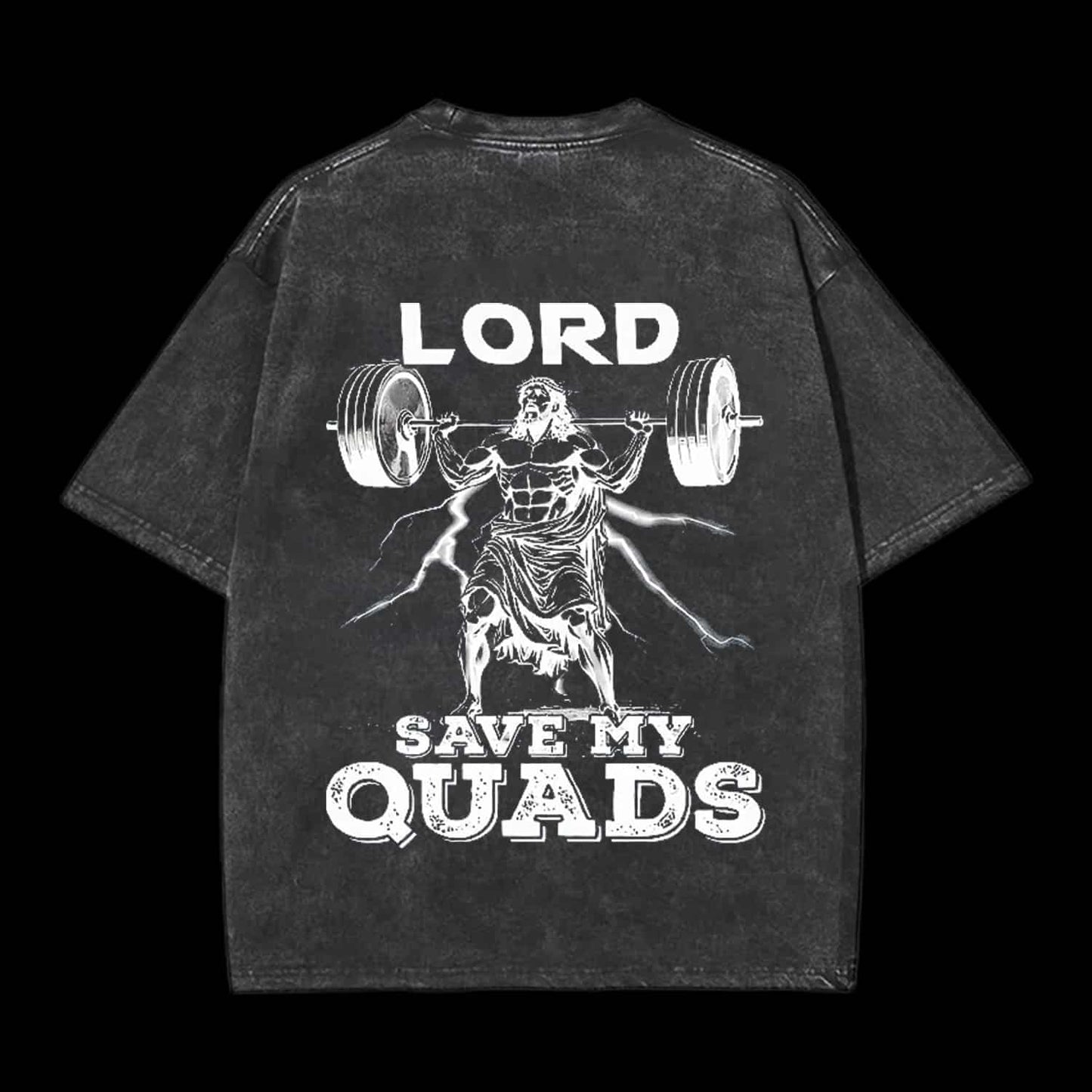 The Lord Save My Quads Christian Tee