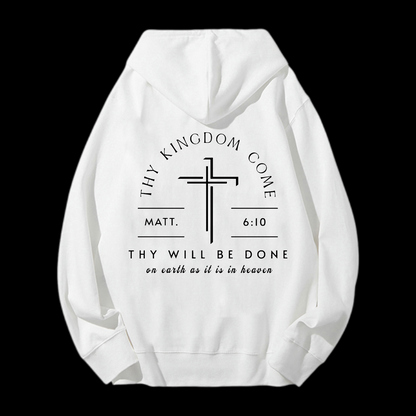 Thy Will Be Done Drawstring Hoodie