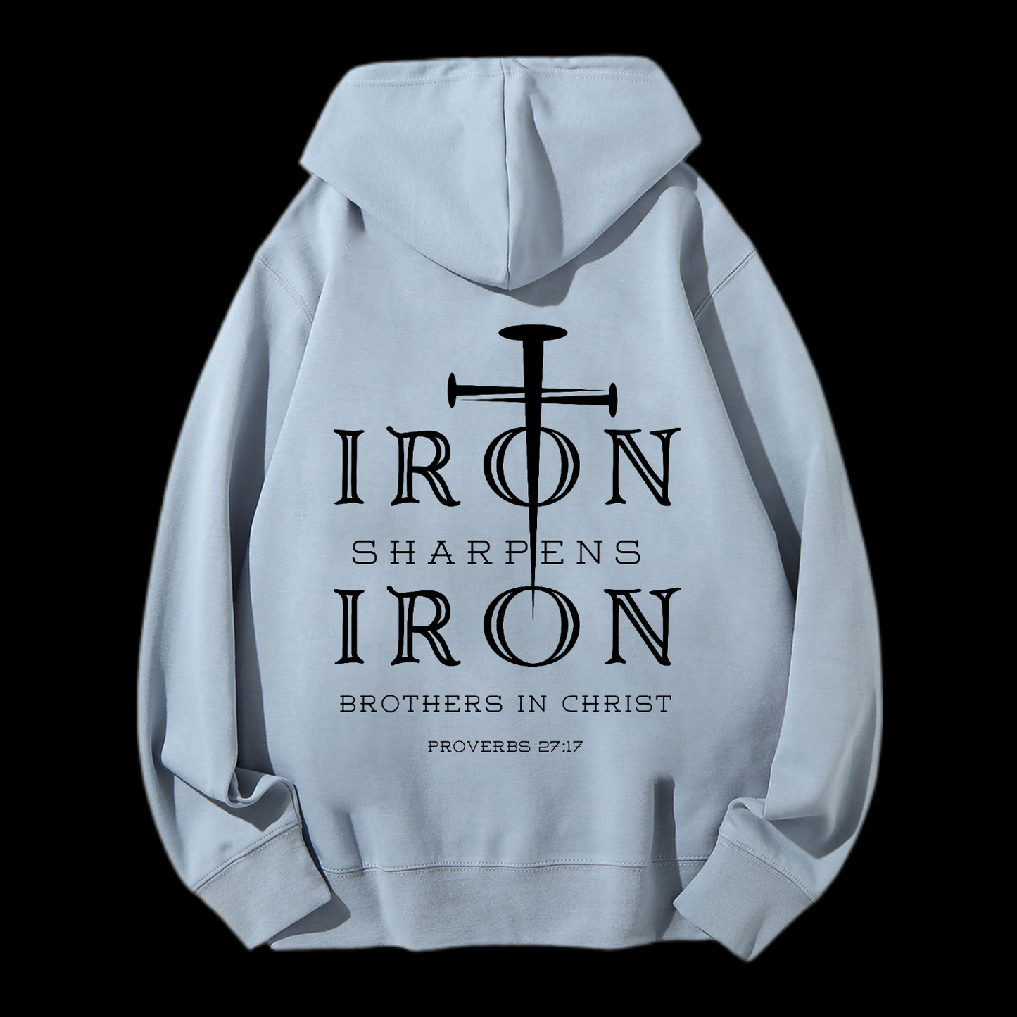 Iron Sharpens Iron Drawstring Hoodie
