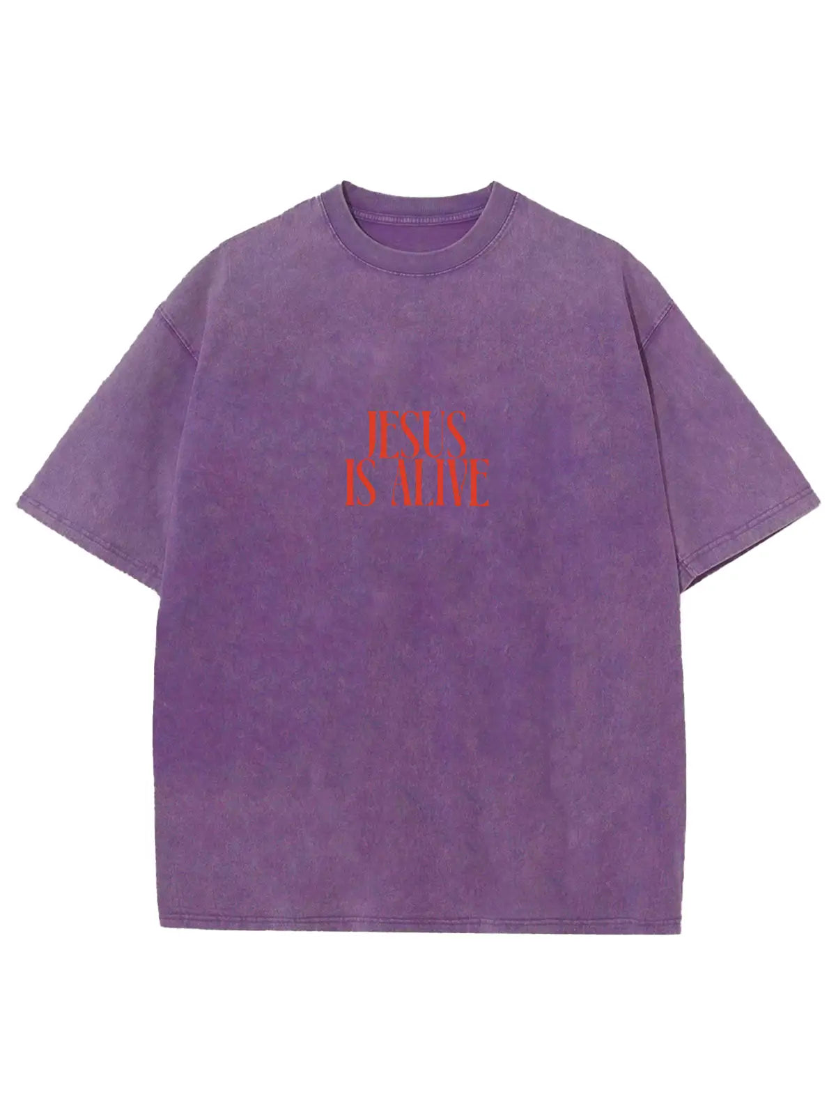 Jesus Is Alive Unisex Washed T-Shirt