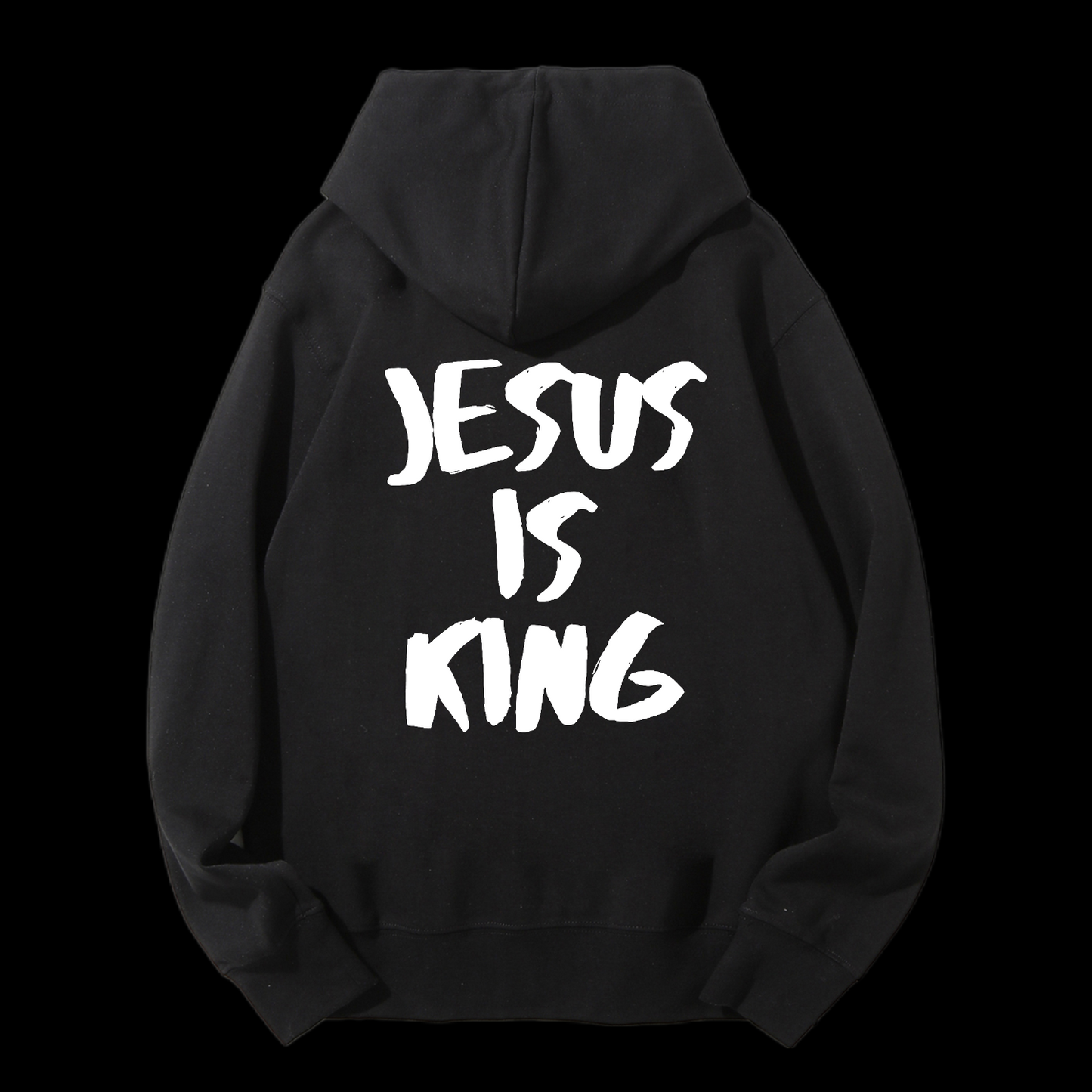 Jesus Is King Drawstring Hoodie