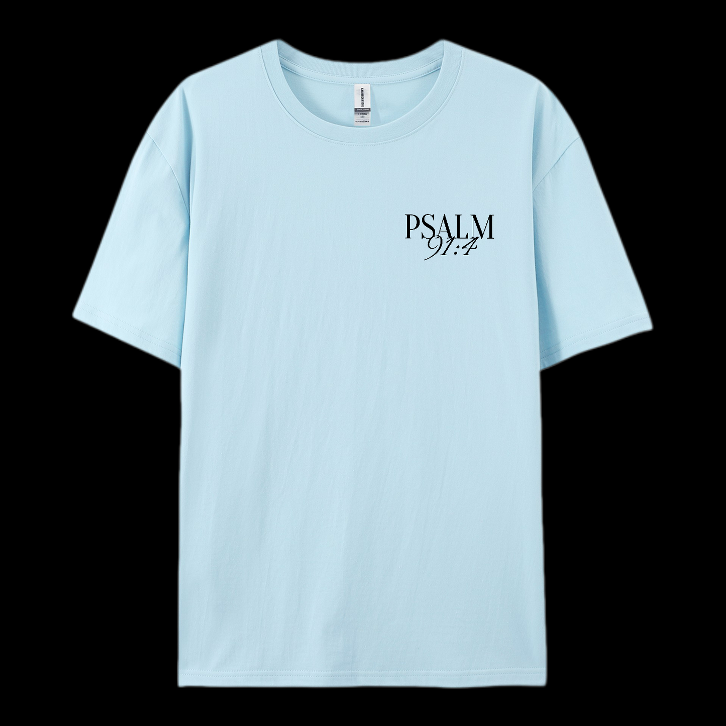 Psalm 91:4 Cotton T-Shirt