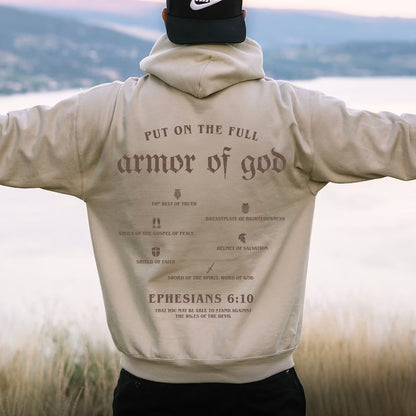 Put On The Full Armor Of God Drawstring Hoodie