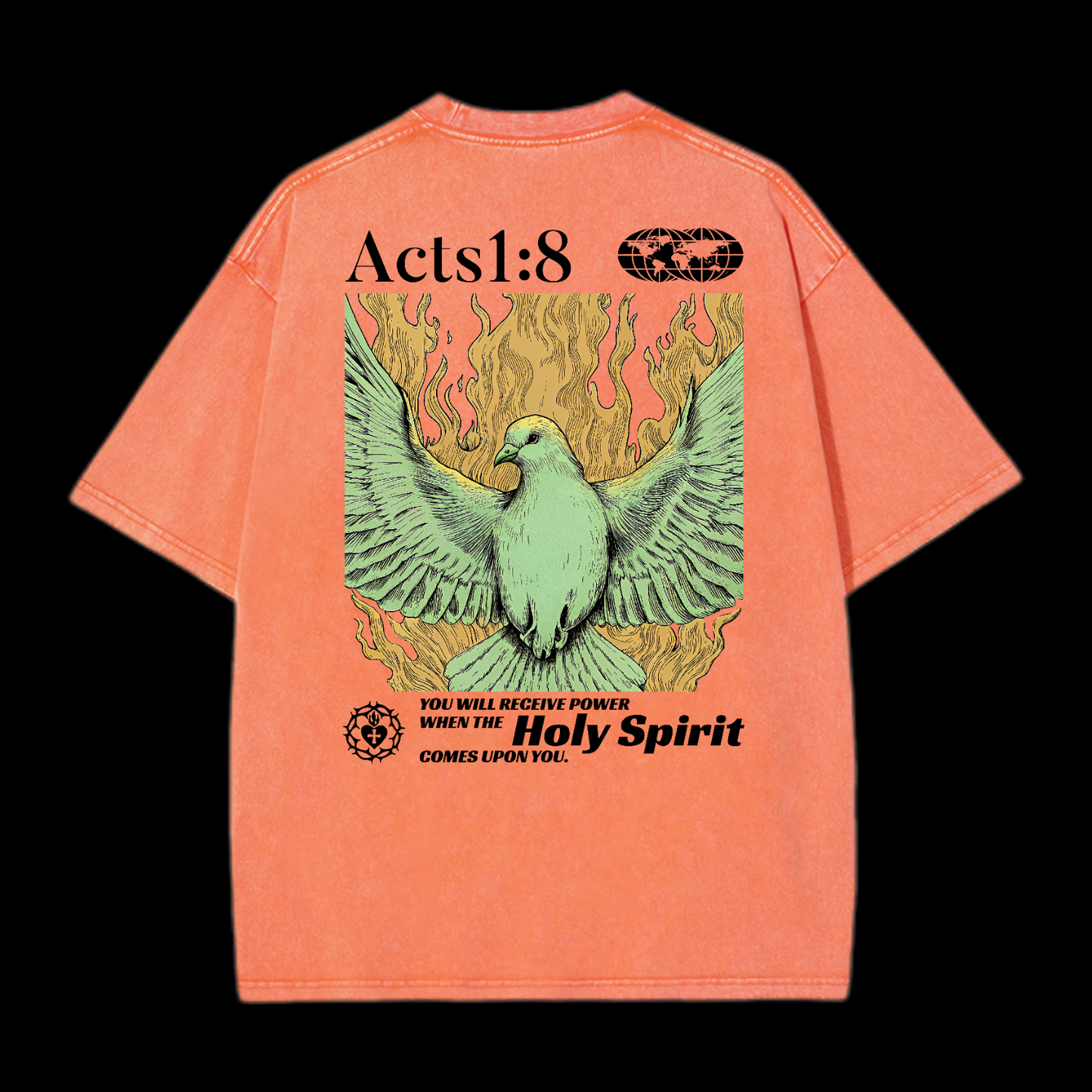 Holy Spirit Washed T-Shirt