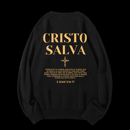 Cristo Salva Crewneck Sweatshirt