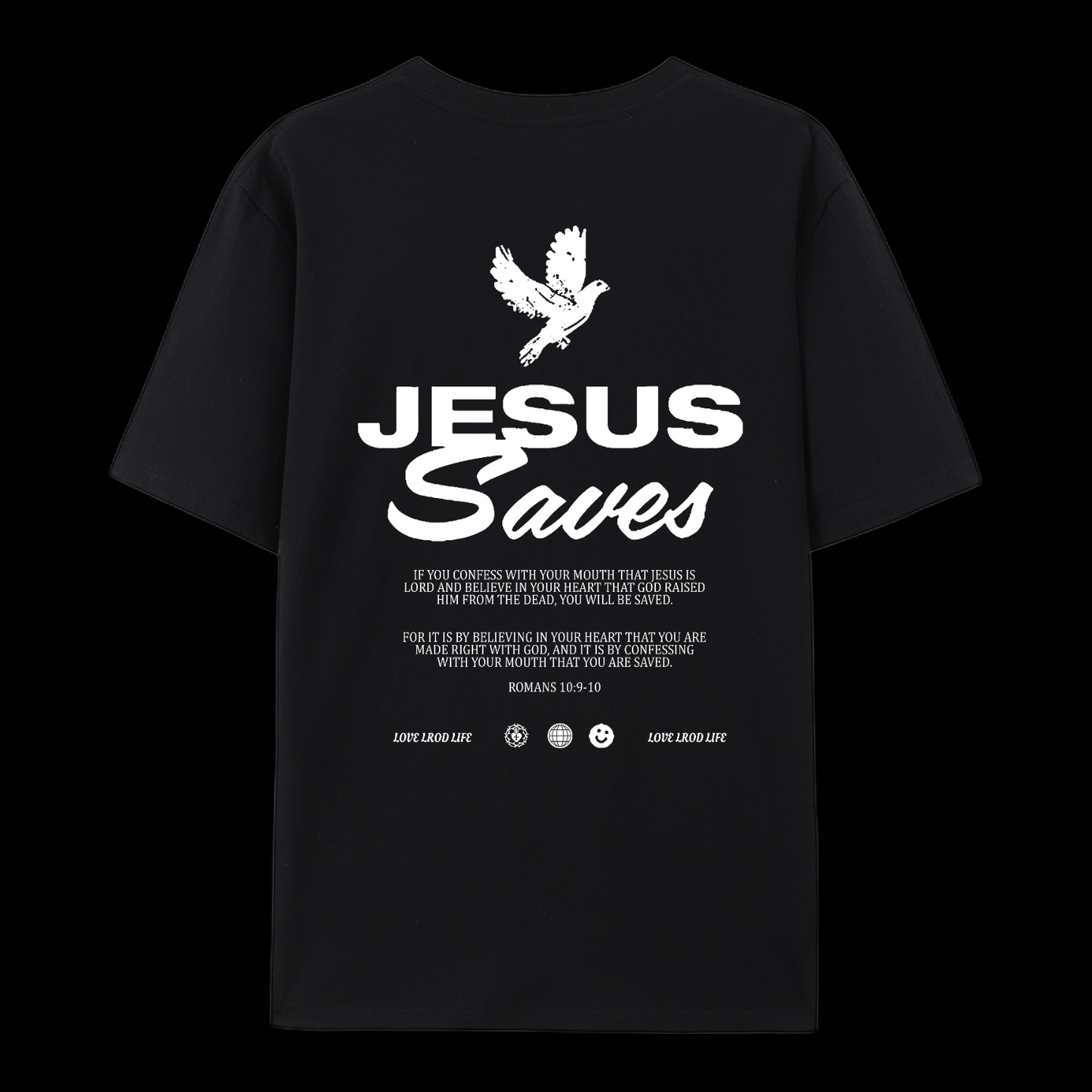 Jesus Saves Cotton T-Shirt