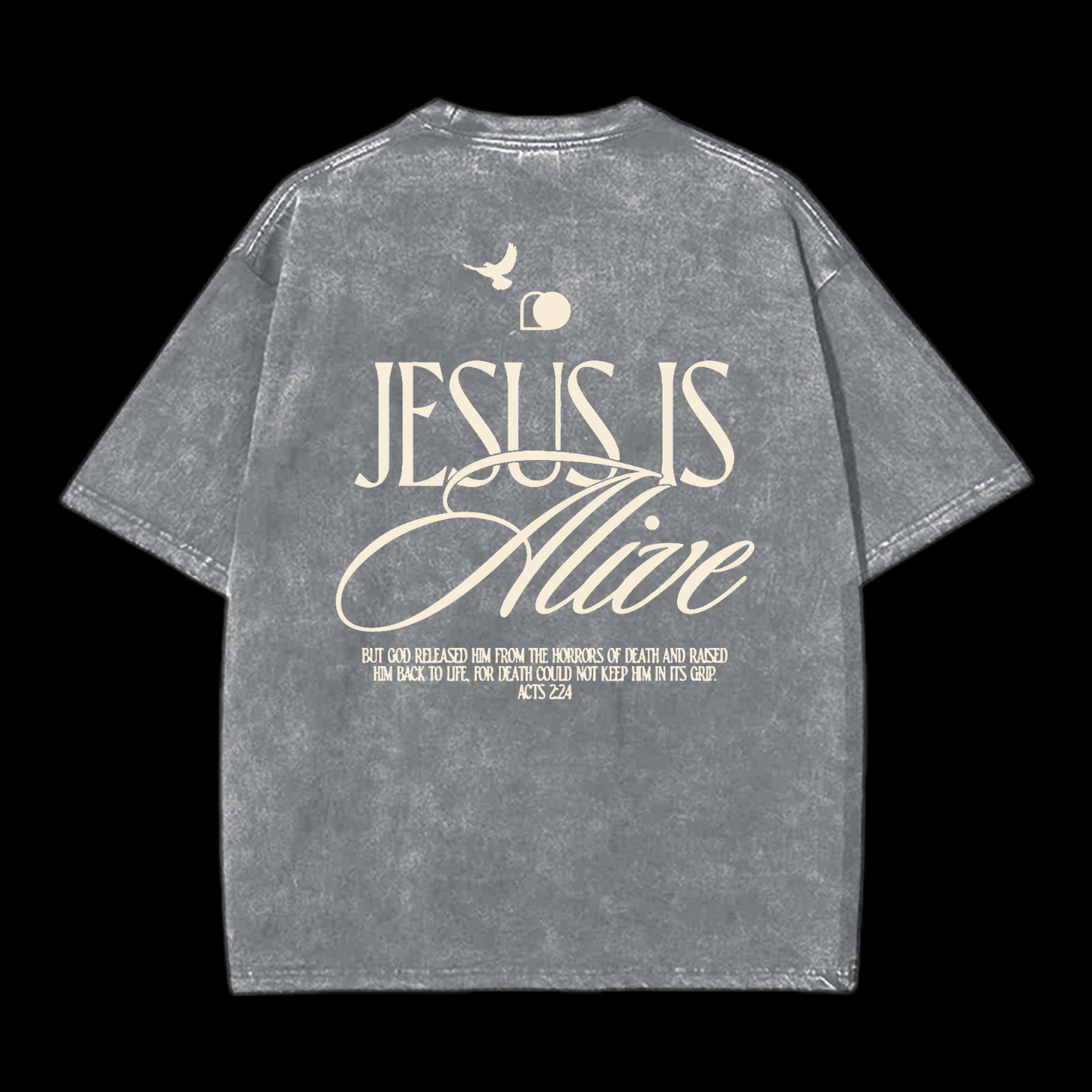 Jesus Is Alive Washed T-Shirt