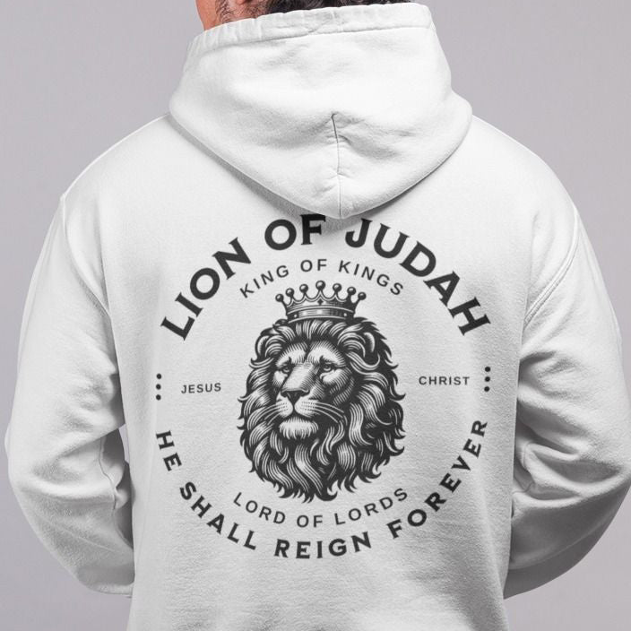 Lion Of Judah Drawstring Hoodie