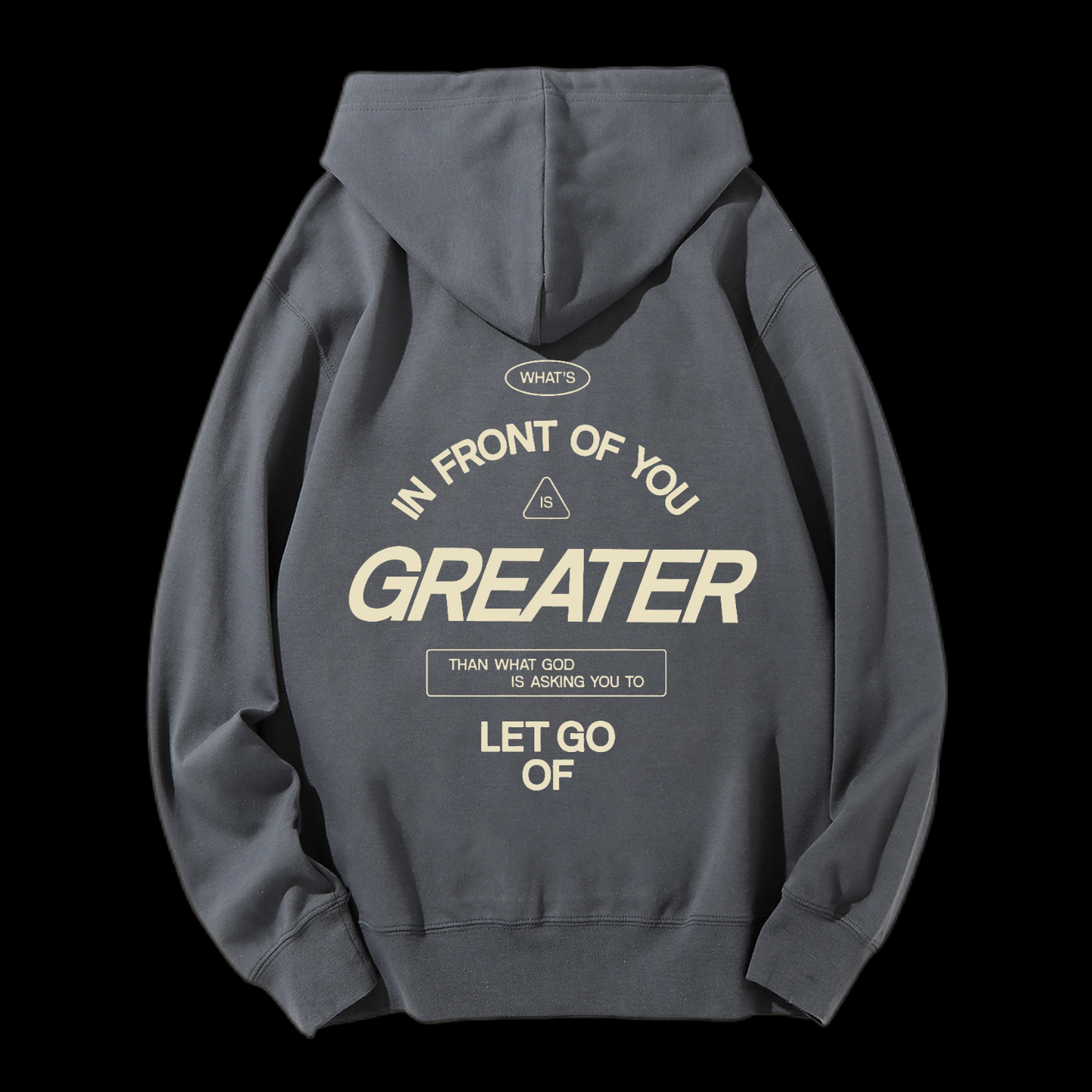 In Front Of You Is Greater Drawstring Hoodie