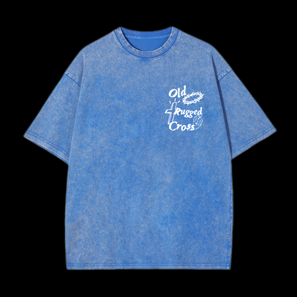 Old Rugged Cross Washed T-Shirt