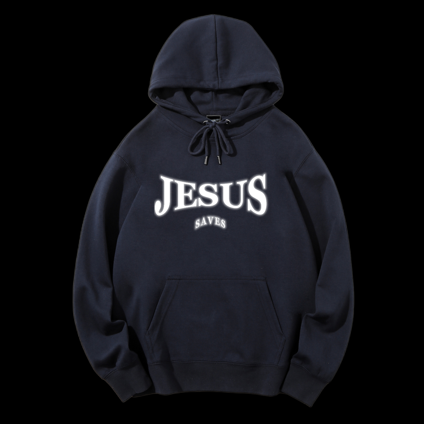 Jesus Saves Drawstring Hoodie