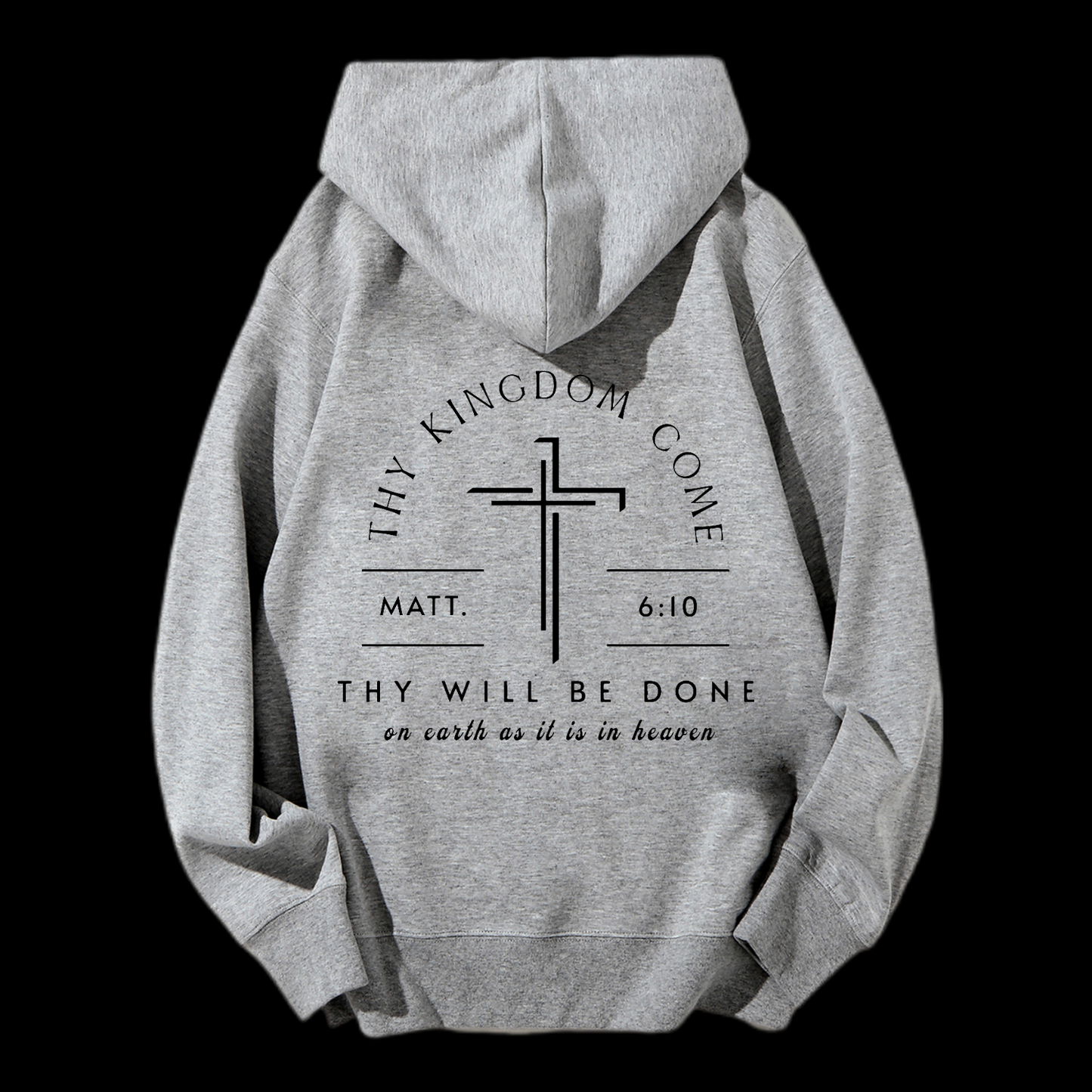 Thy Will Be Done Drawstring Hoodie