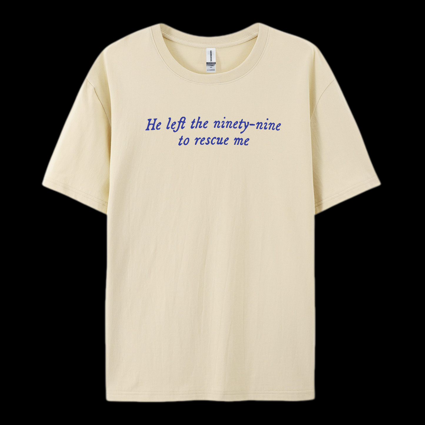 The Parable Of The Lost Sheep Cotton T-Shirt