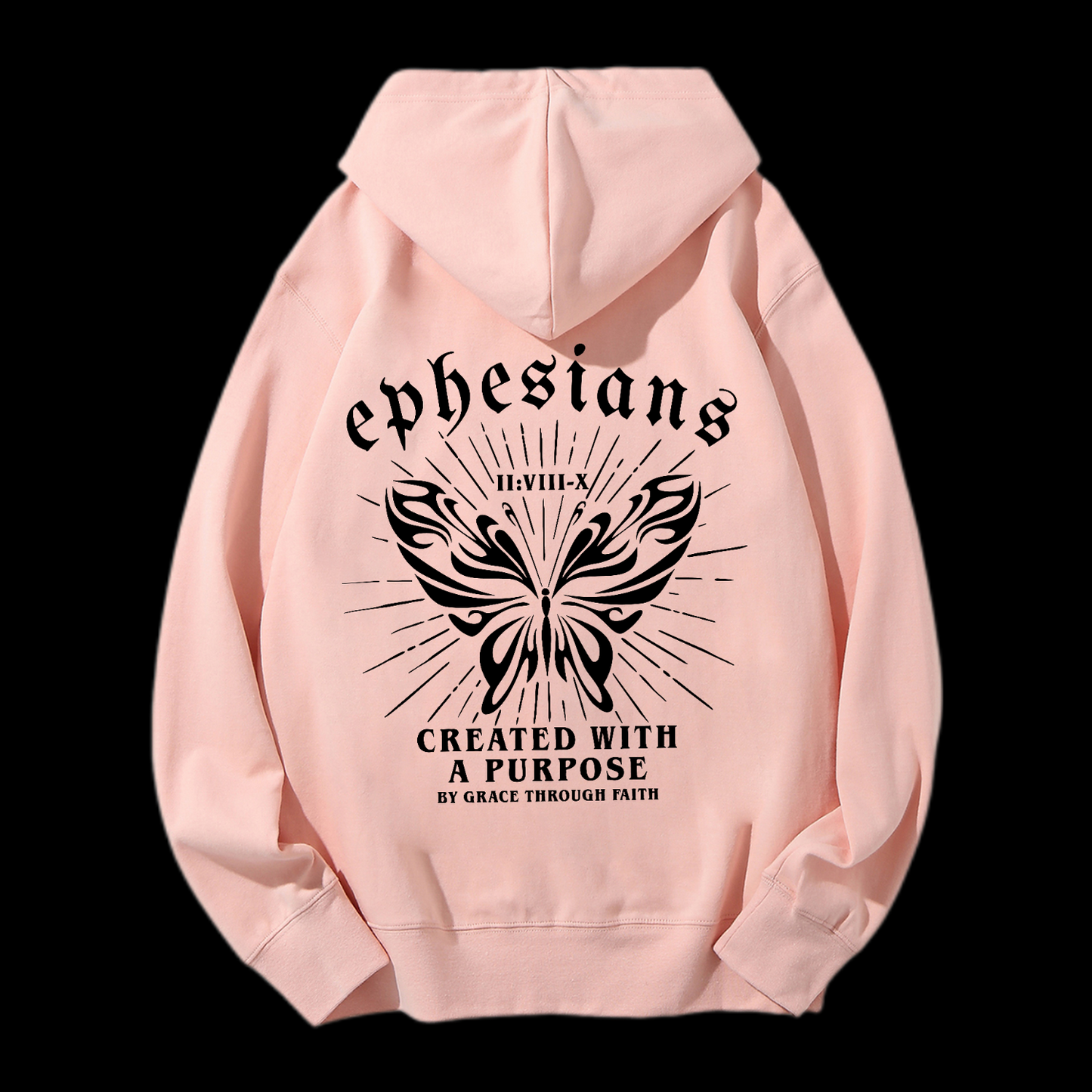 Created With A Purpose Drawstring Hoodie