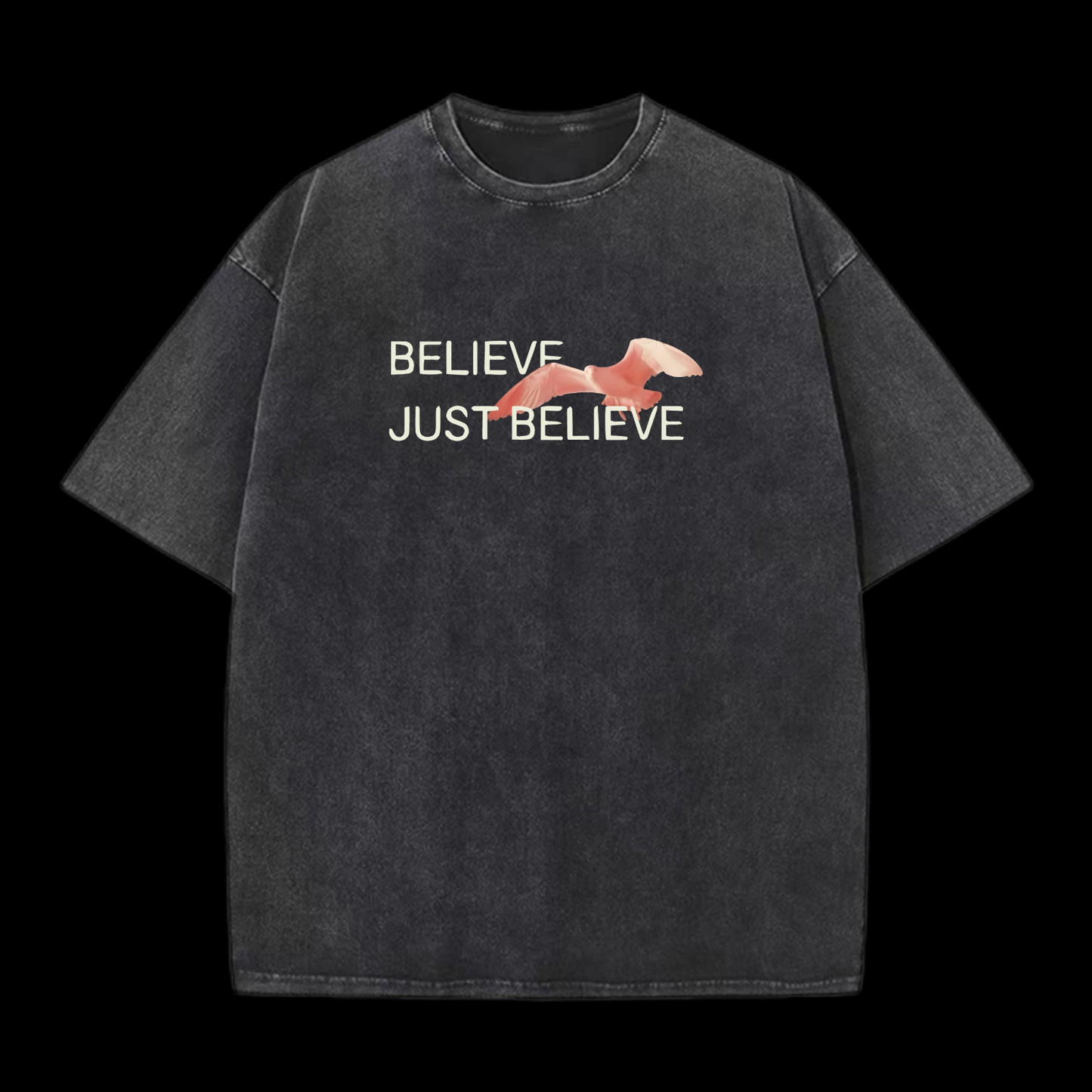 With God All Things Are Possible Washed T-Shirt