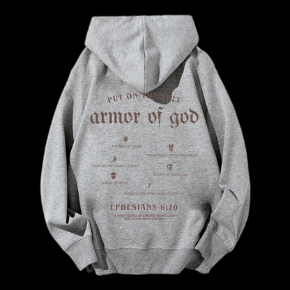 Put On The Full Armor Of God Drawstring Hoodie