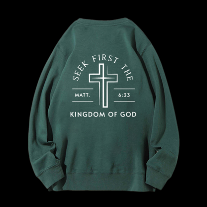 Kingdom Of God Crewneck Sweatshirt