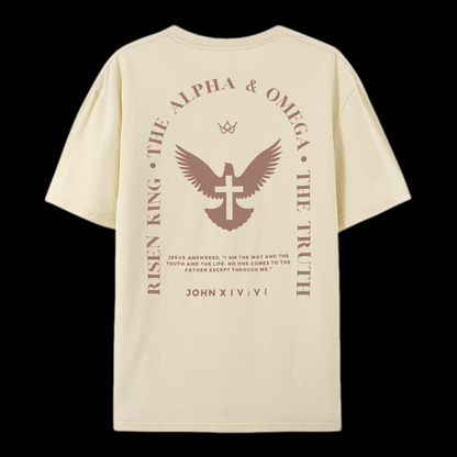 Jesus Is The Way The Truth The Life Cotton T-Shirt