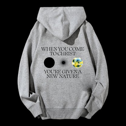 When You Come To Christ Drawstring Hoodie
