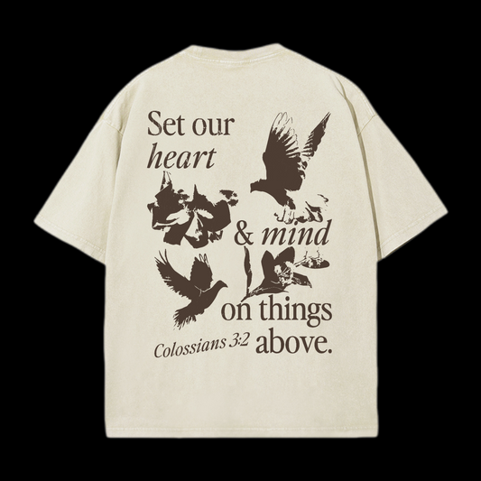 Set Our Heart Washed T-Shirt