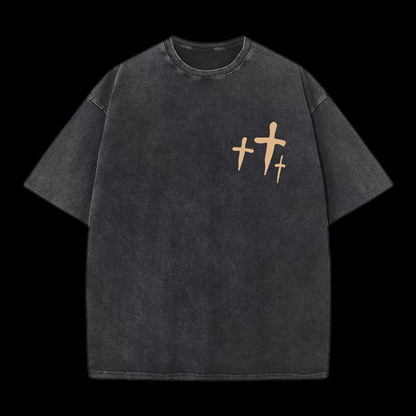 Jesus Saves Washed T-Shirt