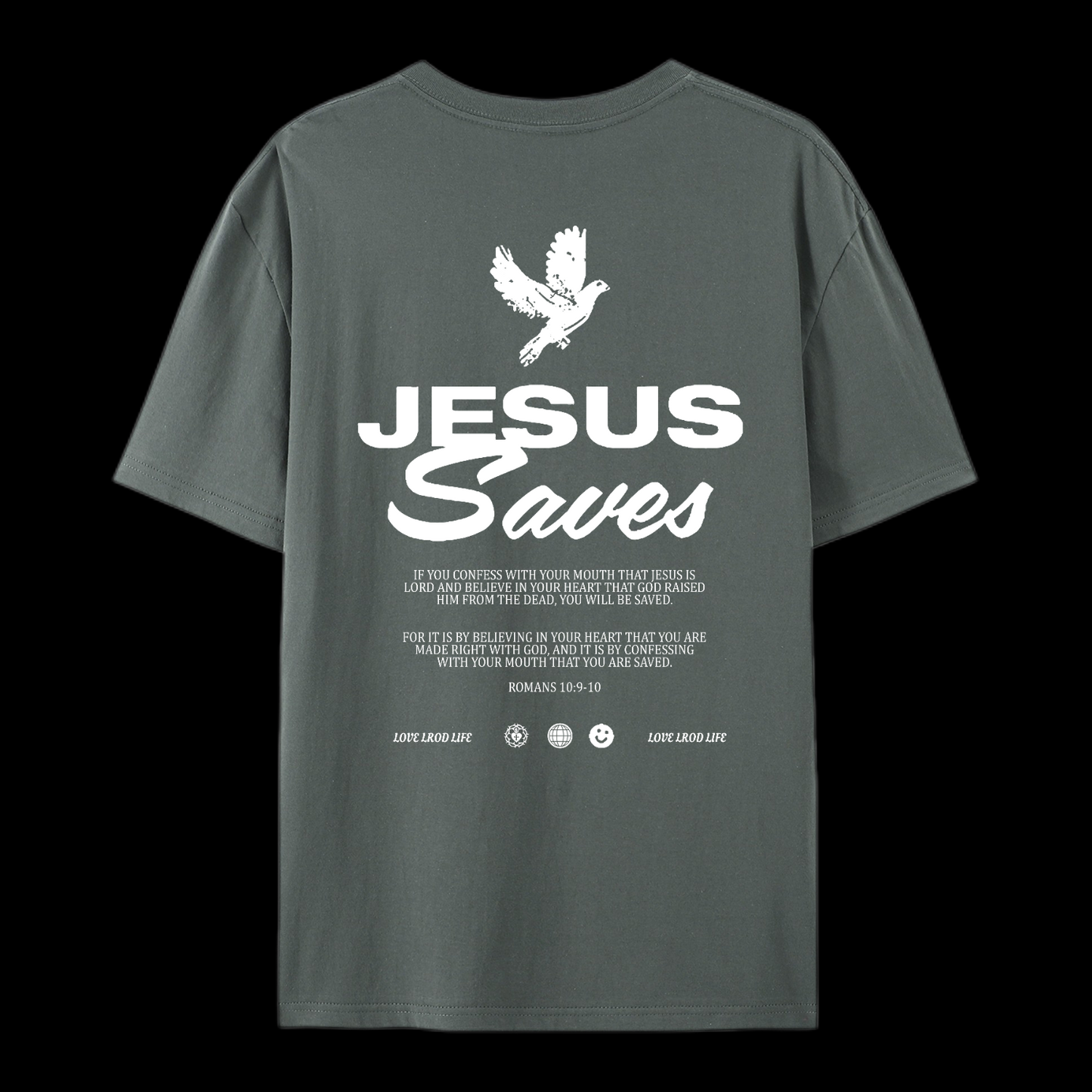 Jesus Saves Cotton T-Shirt