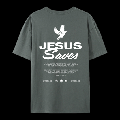 Jesus Saves Cotton T-Shirt