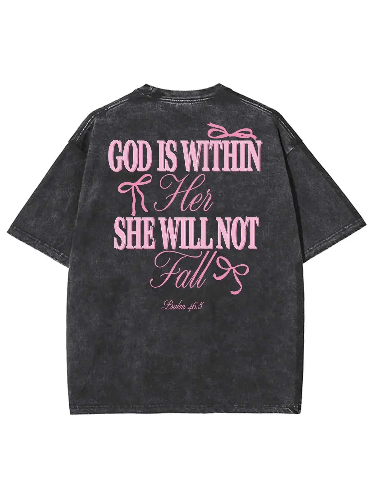 God Is Within Her Unisex Washed T-Shirt