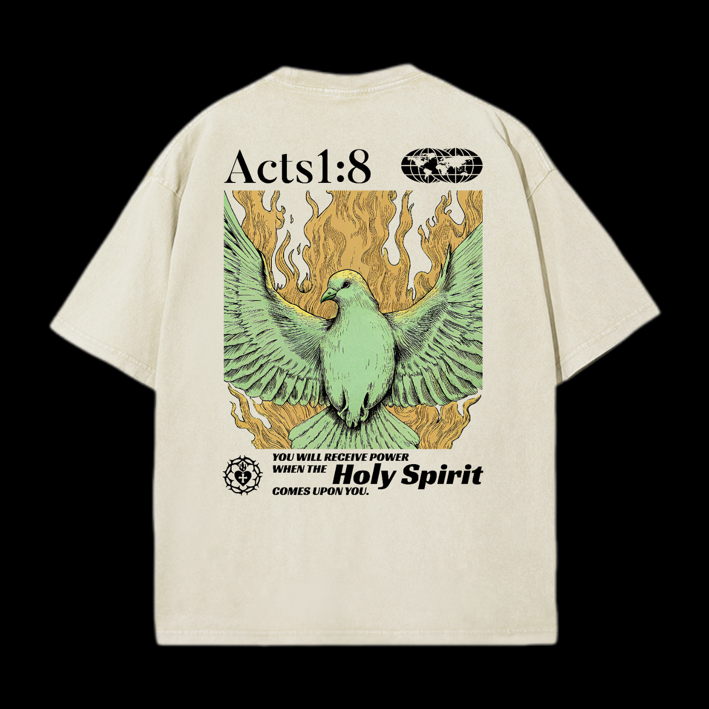 Holy Spirit Washed T-Shirt
