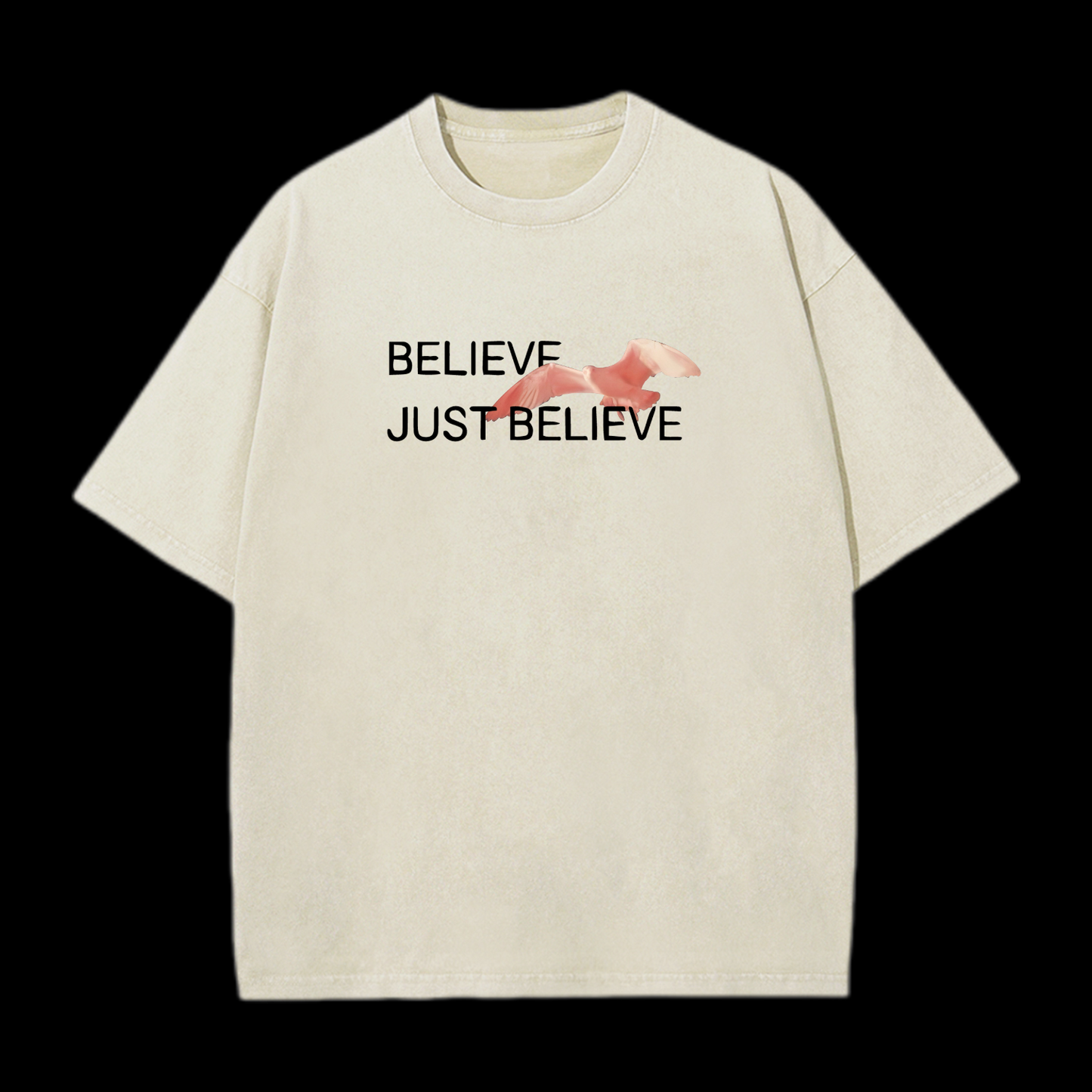 With God All Things Are Possible Washed T-Shirt