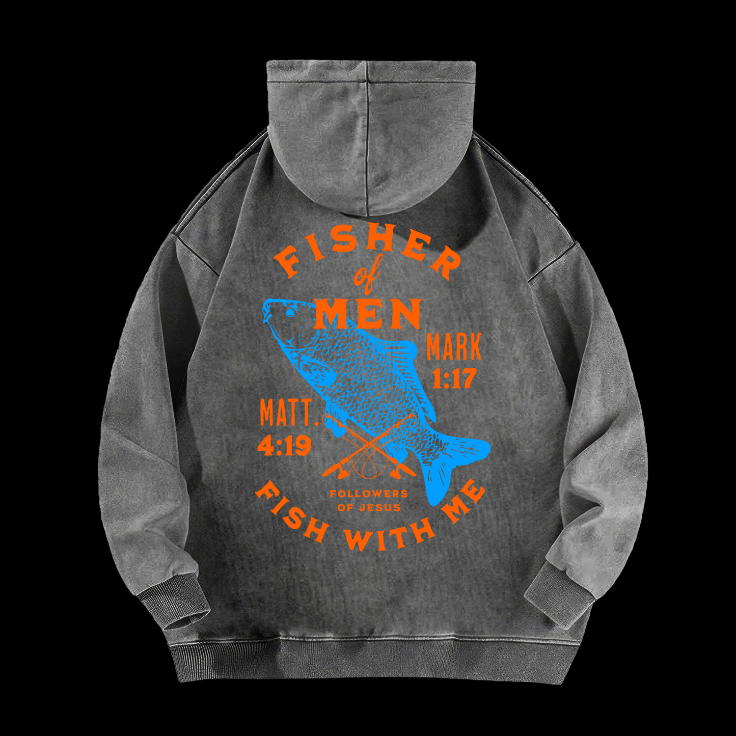 Fisher Of Men Washed Hoodie