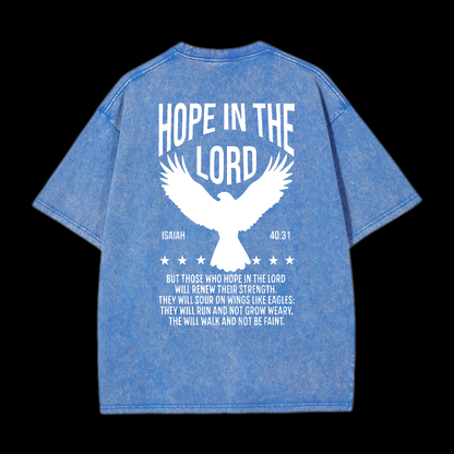 Hope in the Lord Washed T-Shirt