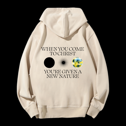 When You Come To Christ Drawstring Hoodie