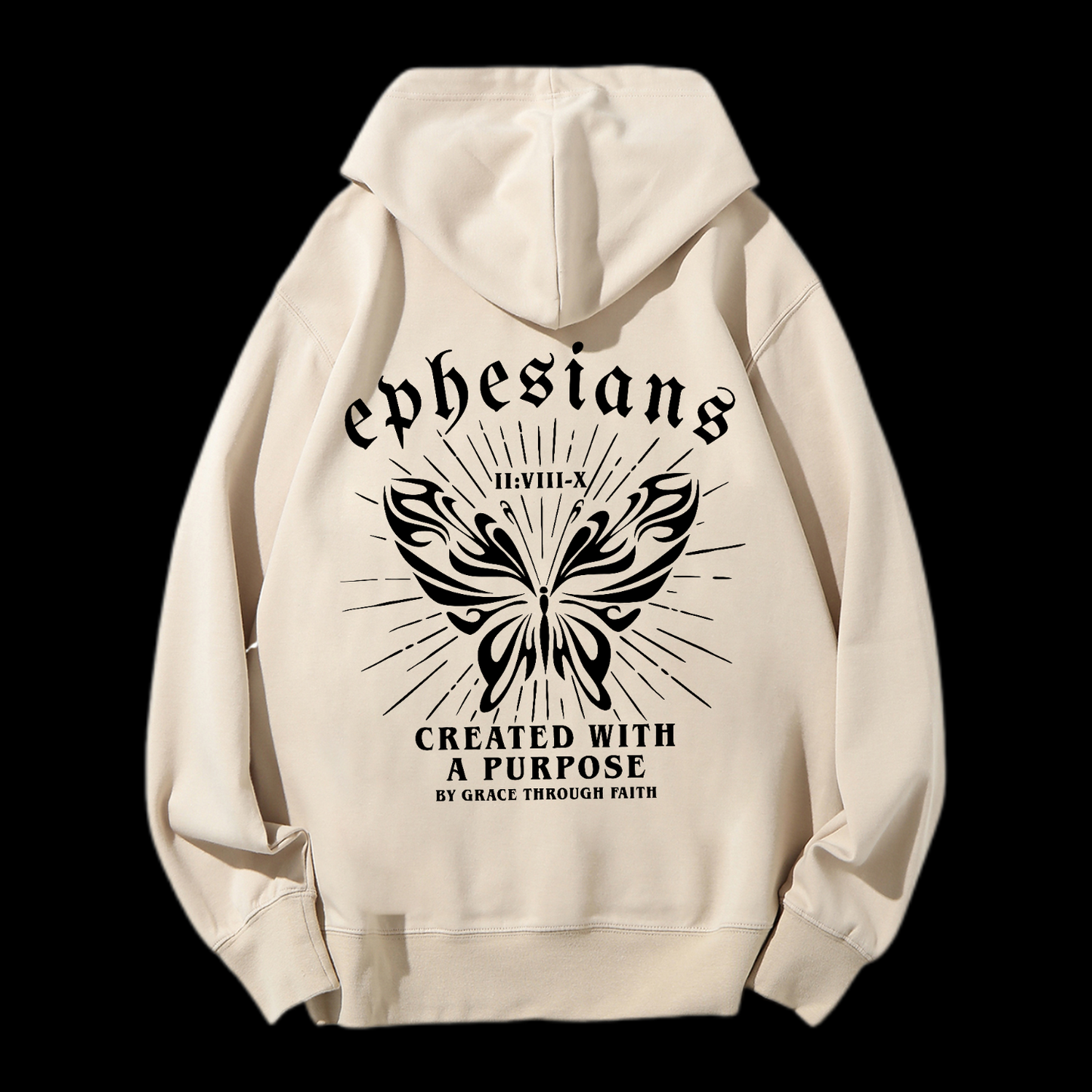 Created With A Purpose Drawstring Hoodie