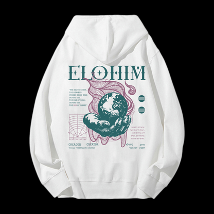 Elohim Drawstring Hoodie