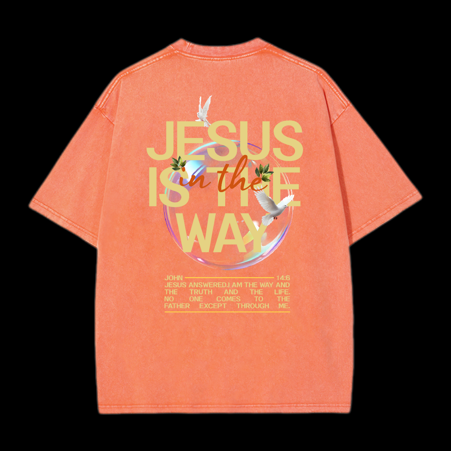 Jesus Is The Way Washed T-Shirt