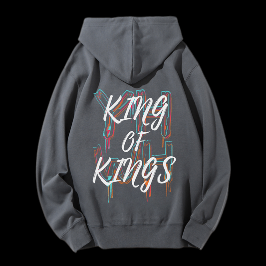 King Of Kings Drawstring Hoodie