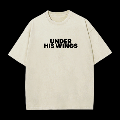 Under His Wings Washed T-Shirt