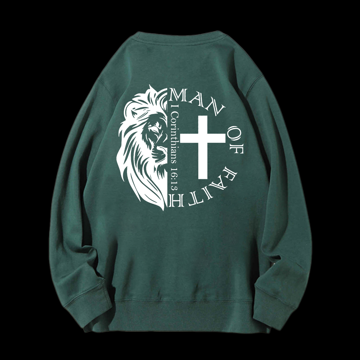 Man Of Faith Crewneck Sweatshirt